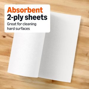Essuie-tout jetables en papier 2 plis super absorbants en pâte de bois pour la cuisine domestique - Product Image 2