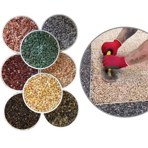 Nhà Máy Giá nhựa ràng buộc sỏi đường Lái Xe Lát thấm Epoxy bề mặt đá tự nhiên sàn sỏi cho công viên - Product Image 1