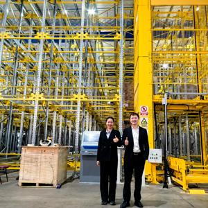 Система высокоплотных интеллектуальных складских стеллажей Jracking с четырехсторонним радиоуправляемым шаттлом для логистического центра - Product Image 6