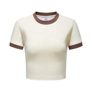 Camisetas de Verano para Mujer, Estilo Y2K, con Logotipo Personalizado, Casuales, Ecológicas, al por Mayor, de Alta Calidad, Holgadas, Estampadas, de Algodón, Sexys - Product Image 4