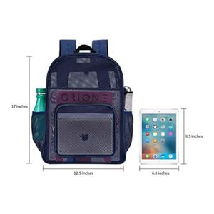 Hot Sale <b>Heavy</b>-<b>Duty</b> Women's Mesh School <b>Backpack</b> Business Travel Storage Bag - Product Image 3