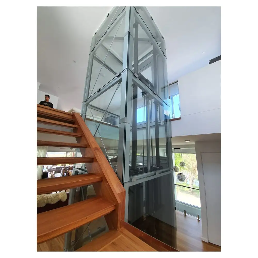 Prima Small Hydraulic Elevator Home 2-4 floors House Lift Residential ascenseur Villa Home Elevator
