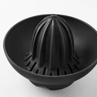 Blim Plus Made in Italy Eco-vriendelijke keukenweegschalen met 0,5 liter kan, vaatwasserbestendig, zwart plastic