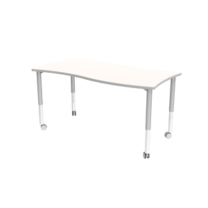 <span class=keywords><strong>Table</strong></span> d'activités moderne effaçable à sec, mobilier scolaire, ensemble bureau et <span class=keywords><strong>chaise</strong></span> pour étudiants, atelier de <span class=keywords><strong>dessin</strong></span> pour enfants en forme de surf - Product Image 3