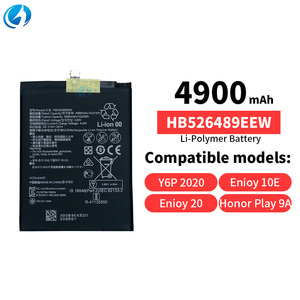Nouvelle <span class=keywords><strong>Batterie</strong></span> de Téléphone Originale et Authentique HB526489EEW 4900mAH pour Huawei Y6P 2020 Enioy 10 20 <span class=keywords><strong>Honor</strong></span> <span class=keywords><strong>Play</strong></span> 9A - Product Image 1