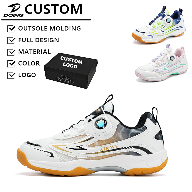 Abborora Men's Pickleball Shoes Badminton Shoes Tennis Shoes Indoor Court Shoes Racketball Squash Volleyball Shoes (Black,6) | Tennis & Racquet Sports