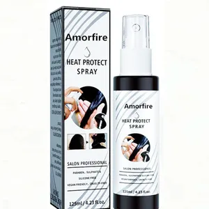 125ml Amorfire Heat Protectant for Hair加熱されたスタイリングツールによる損傷から髪を保護します