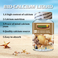 Complément alimentaire liquide bio calcium Daynee Private Label, gélules molles de vitamine D3, complément de santé, capsules de vitamine D