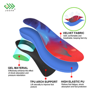 Semelles orthopédiques unisexes JOGHN fabriquées en usine avec support de voûte plantaire, orthodontiques, pour pieds plats, correction de la posture