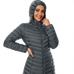 Women's Lightweight <b>Packable</b> Hooded Winter Quilted Puffer <b>Jacket</b> Detachable Sleeves Hat Water Resistant Fur Lining - Product Image 1