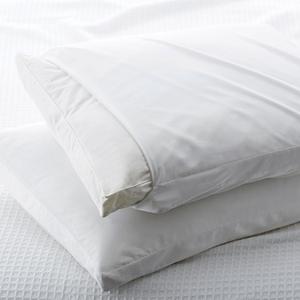Paquete de 2 protectores de almohada de colores hipoalergénicos, con cremallera, recomendados por alergistas, evitan la acumulación de polvo - Product Image 6