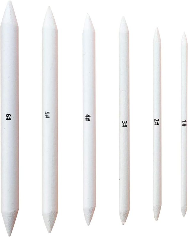 Professional 6pcs Artist Drawing Paper Stumps