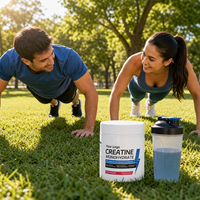 Poudre de créatine OEM/ODM saveur fruitée 5g, échantillon gratuit, vente en gros directe usine pour acheteurs de nutrition sportive en vrac dans le monde entier