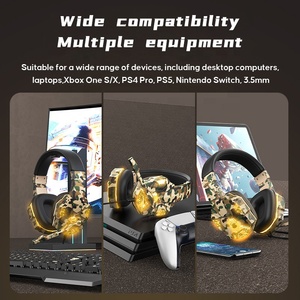 <span class=keywords><strong>Casque</strong></span> de jeu SY830-MV le plus vendu 2026 – Écouteurs lumineux filaires pour gamers avec son stéréo et micro LED - Product Image 5