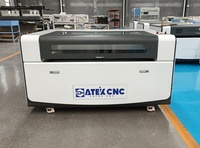 Petite machine de gravure et de découpe laser CO2 pour la découpe de feuilles MDF lettrage acrylique fonction de positionnement de la lumière rouge moins cher