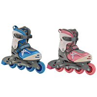 Patins à roulettes en ligne pour enfants Margo X-one de haute qualité, 4 roues en PU, roulements ABEC-5, coque en PP réglable, embout en TPU respirant, pour l'extérieur