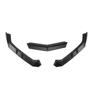 Lame de pare-chocs avant pour C8 2020 2021 2022 2023, diffuseur inférieur, plaque de spoiler, pièces de lifting automobile - Product Image 3