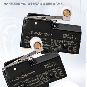 ไมโครสวิตช์กันน้ำรุ่นดั้งเดิม Z 15GW255 22 B IP65 รีเลย์โลหะแบบ SPDT สำหรับระบบอัตโนมัติทางอุตสาหกรรม - Product Image 4