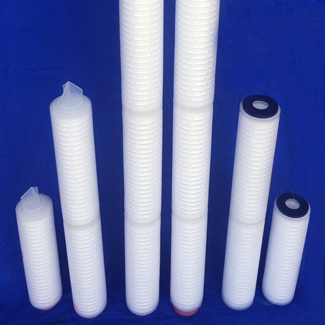 10inch 0.01 Micron Pes Pleated Filter Cartridge for Distillation