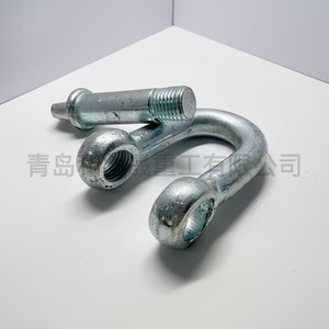 Manilles en câble <span class=keywords><strong>d</strong></span>'acier forgées de type <span class=keywords><strong>D</strong></span> avec écrous, haute résistance, pour levage et verrouillage, type US, pour applications marines et minières - Product Image 3