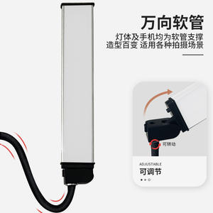 80W réglage universel internet célèbre beauté <span class=keywords><strong>photographie</strong></span> lumière d'appoint lampe de <span class=keywords><strong>photographie</strong></span> à quatre bras - Product Image 2