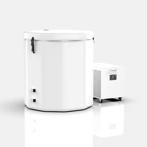 Tout Nouveau Bain Froid Pliable de Grande Taille pour Adultes avec Sauna et Bain de Glace, Plongeon Glacé Complet pour la Maison avec <span class=keywords><strong>Escalier</strong></span> et Refroidisseur de Glace - Product Image 6