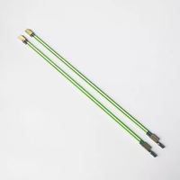 Tige de guitare basse réglable bidirectionnelle à double action personnalisée avec clé Allen Nut