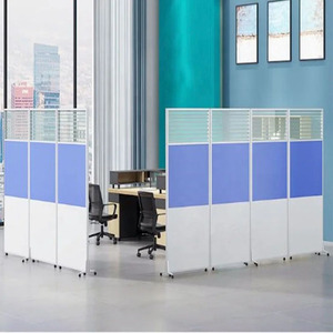 YDPF-24 Biombo Plegable Moderno, Divisor de Mesa de Oficina Móvil, Diseño Personalizable, Biombos para Exteriores y Escuelas - Product Image 1