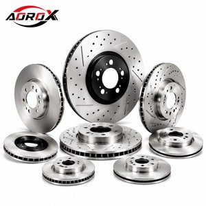 High Performance Drilled Slotted Brake Disc Rotor OEM Replacement <b>Auto</b> Brake Rotors for Passenger Cars SUVs and <b>Light</b> Trucks - Product Image 1
