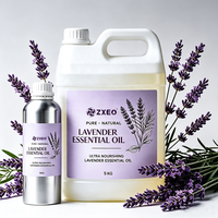 Huile Essentielle de Lavande Multi-Usages 100% Pure Distillée à la Vapeur pour Massage, Soins de la Peau, Cheveux, Savon, Aromathérapie, Diffuseur, DIY Beauté, Vente en Gros