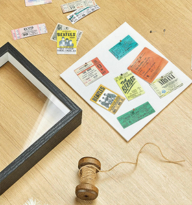 8x8 10x10 hình vuông bóng hộp hình ảnh khung với HD plexiglass cho hoa, vé, memorabilia, lưu niệm, huy chương, nghệ thuật và - Product Image 5