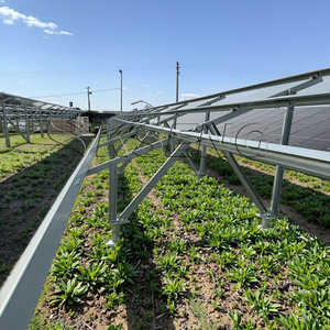 1MW High Quality Photovoltaic Frame C Channel Steel Material PV Ground Mount Solar <strong>Mounting</strong> <strong>Structure</strong> System - Product Image 4