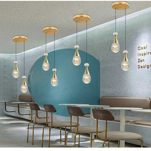 Factory Supply Blue Nordic Pendant Lighting Wedding Modern Luxury Crystal Glass Led Gold <b>Light</b> <b>Chandelier</b> - Product Image 3