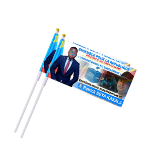 Gahumi Drapeau National de la RDC République Démocratique du Congo Publicité pour Élections Générales Grands Drapeaux 3X5 Bannières pour Campagne - Product Image 2