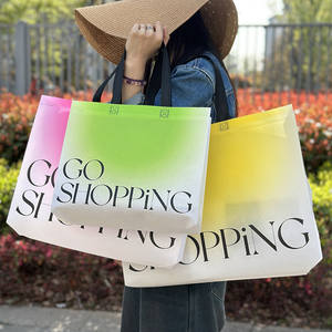 Bolsos de Mano Tejidos para Mujer al por Mayor, Bolsas de Compras Impermeables, Bolsas de Supermercado con Logotipo Impreso en Oferta, para Viajes - Product Image 2