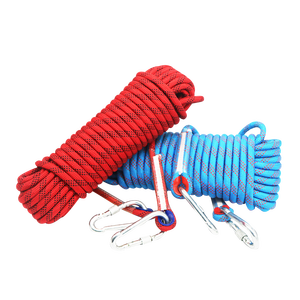 Double Braided Polyester Nylon 6mm 8mm 10mm 12mm Static Safety <strong>Climbing</strong> <strong>Rope</strong> - Product Image 5