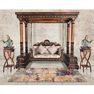 Balançoire à quatre poteaux en teck vintage faite à la main, de haute qualité, pour la décoration de la maison, Inde Australie, vente en gros - Product Image 1