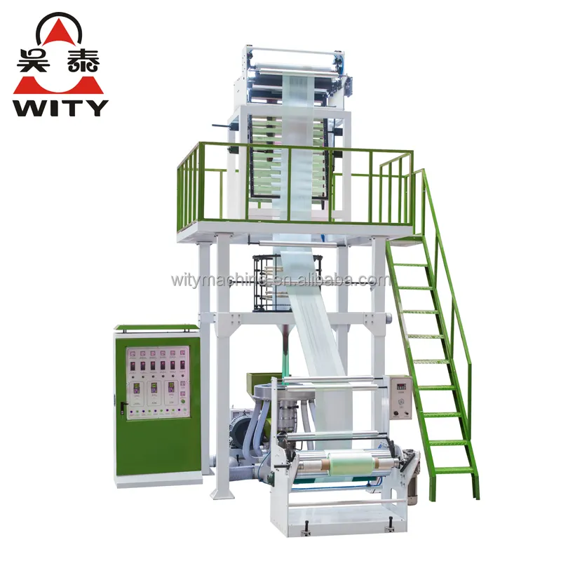 Plastic Film Making LDPE HDPE Blowing Machine PE Film Extruder Machine