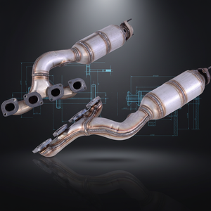 PIÈCES AUTO <span class=keywords><strong>BMW</strong></span> Système d'échappement automobile Catalyseur à trois voies 200 cellules Catalyseur à montage direct pour <span class=keywords><strong>BMW</strong></span> E63 E70 E90 - Product Image 1