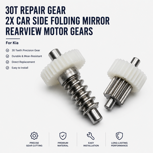 Engranaje de Reparación 30T para Espejo Lateral Plegable de <span class=keywords><strong>Coche</strong></span> Kia, 2x Engranajes de Motor para Retrovisor, Pieza de Repuesto para Espejo Plegable Eléctrico - Product Image 1