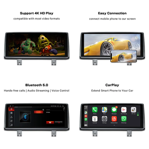 Android 10.25 "หน้าจอสัมผัสวิทยุรถยนต์วิทยุรถยนต์สำหรับ BMW 3ชุด F30 F34 F31 F35 4ชุด F32 F33 F36 - Product Image 6