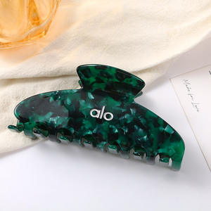 Pinza per Capelli Stile Coreano Standard in Acetato e Acrilico per Donna, Fermaglio a Squalo per Nuca - Product Image 6