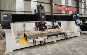 Cnc đá cẩm thạch và đá granit Máy cắt nóng bán nhà máy trực tiếp giá 4/5 trục CNC cầu thấy Máy cắt đá - Product Image 2