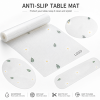 Tapis de table antidérapant en EVA à motif imprimé personnalisé, imperméable, pour tiroirs de cuisine, pour décoration intérieure personnalisée, en gros