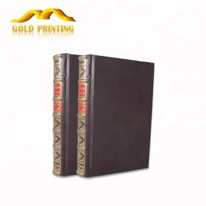 En relief Relié À Chaud Couverture En Cuir Impression de <span class=keywords><strong>Livre</strong></span> Relié - Product Image 1
