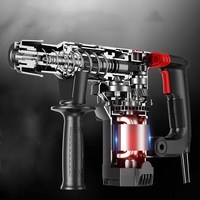 Marteau électrique multifonctionnel 1900W-2400W marteau rotatif haute puissance