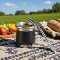 Pailles réutilisables en acier inoxydable pour Yerba Maté, cuillère-filtre pour boire du Maté, accessoires de boisson domestiques