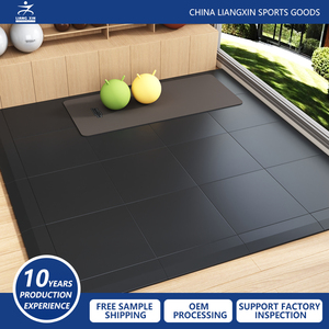 Loseta de Caucho con Textura de Madera de Alta Densidad, Ecológica, Inodora, para Gimnasio, con Absorción de Impactos, Tapetes de Protección para Piso - Product Image 3