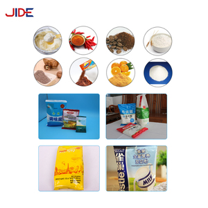 เครื่องบรรจุอัตโนมัติสำหรับโปรตีน เครื่องเทศ กาแฟ<span class=keywords><strong>ผง</strong></span>  ผลิตภาพสูง บรรจุในถุงพลาสติก/กระดาษ - Product Image 3