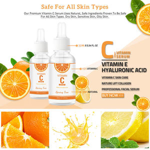 Contrôle de l'huile sérum <span class=keywords><strong>visage</strong></span> sans sulfate éclaircissant et vitamine C et acide hyaluronique sérum avec liaison <span class=keywords><strong>pour</strong></span> les taches brunes sur le <span class=keywords><strong>visage</strong></span> - Product Image 3